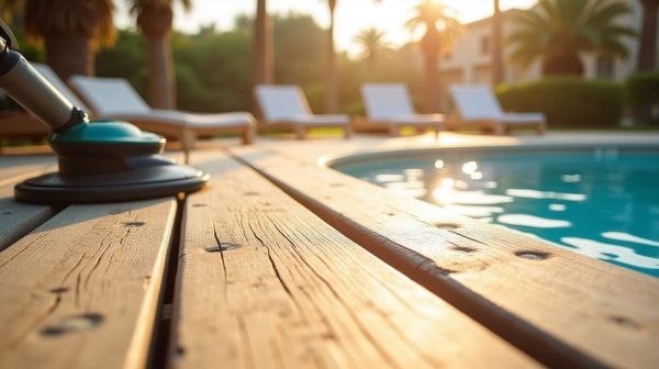 Assurer le nettoyage de votre terrasse en bois à Hossegor